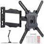 TV Wall Mount Bracket Arm Tilt Swivel 17-56" Image 2
