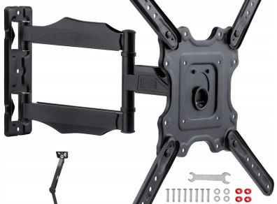 TV Wall Mount Bracket Arm Tilt Swivel 17-56"