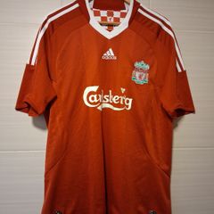 Liverpool Jersey. Official Adidas Liverpool FC Mens Home Jersey Season 2008-2010. Authentic Original. Not A Modern Day Remake.