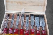 Toolzone 8-piece wood chisel set