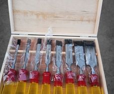Toolzone 8-piece wood chisel set