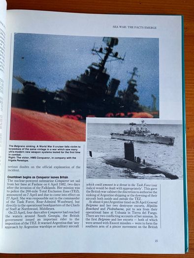 War  book: ' Falklands Aftermath:Forces" 85'