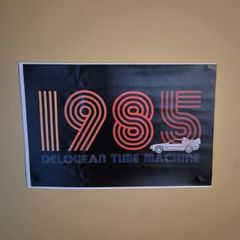 Back to the Future Canvas Poster