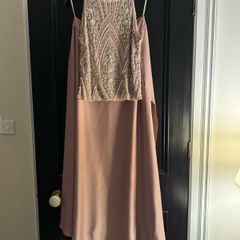Folkster Pink Bridesmaid skirt and top