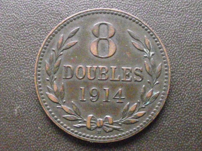 1914 Guernsey 8 Doubles