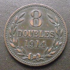 1914 Guernsey 8 Doubles