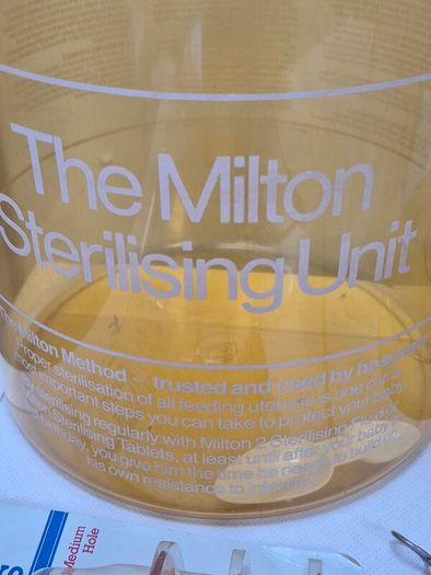 Rare Vintage Milton Sterilising Unit Kit