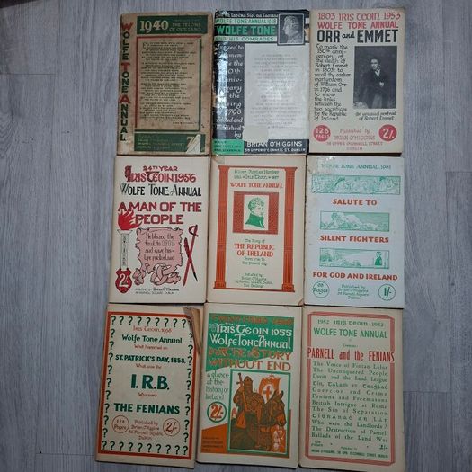 Wolfe Tone Annual x 9