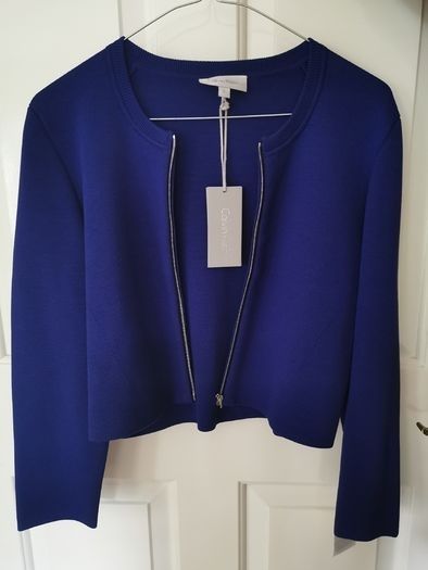 BNWT - Calvin Klein silk mix cardigan UK 10