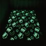 Area Rug Glow in The Dark Large Soft Rug for Bedroom Living Room Washable Carpet Home Decor Grey Owl 120x60cm (FREE POSTAGE) Image 2