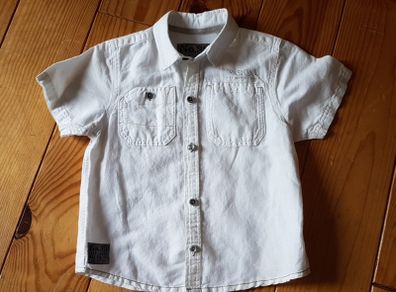 Age 4 NEXT White Linen Shirt