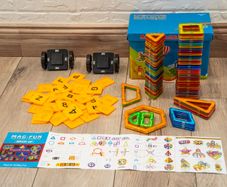 Magnetic bulding blocks