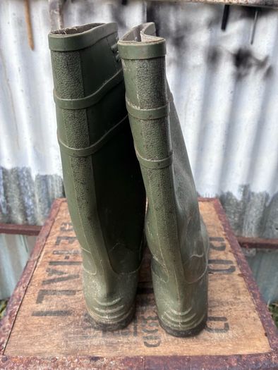 Size 10 steel toe wellington