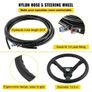 Hydraulic Outboard Steering Kit 300HP, Hydraulic Steering Kit Helm Pump,Hydraulic Boat Steering Kit with 22 Feet Hydraulic Image 4