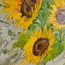 Oil painting "sunflowers" Image 4