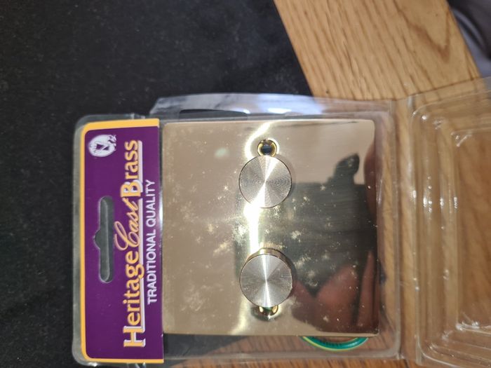 Double Dimmer Switch