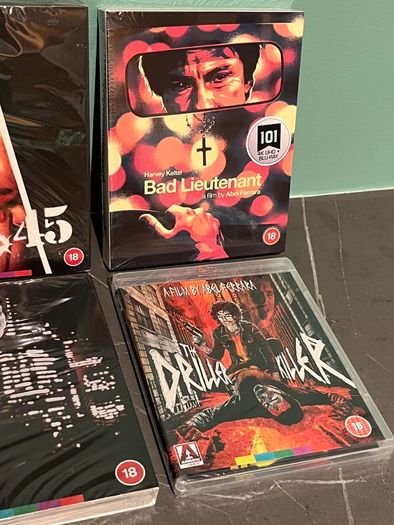 4 Abel Ferrara Limited Edition/Special Edition 4K/Blu Ray - New Mint