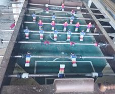 Antique Full-Size Foosball / Table Football Table