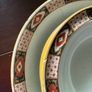 S. Hancock & Sons "Corona Ware early 20th-century British art pottery  7-piece set (6 smaller individual bowls and 1 larger serving bowl) Image 3