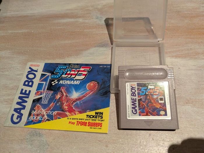 double dribble 5 on 5 game boy game