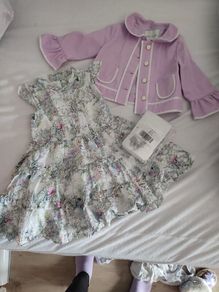 Girls Janie & Jack Alice in Wonderland outfit
