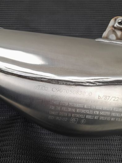 KTM 790 Duke Muffler