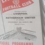 Rare Liverpool programmes Image 6
