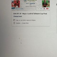 Mayo vs Louth football