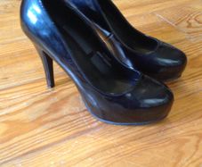 Size 4 Black Patent High Heels