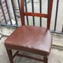 Set of 8 Edwardian mahogany Dining Chairs Image 10