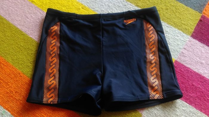 SPEEDO swim trunks togs navy 12 13 14 years