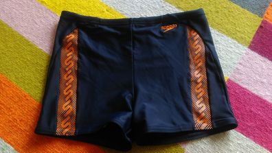SPEEDO swim trunks togs navy 12 13 14 years