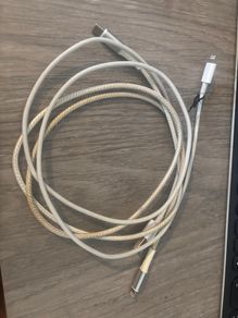 Two lightning cables