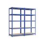 Storage Shelves Set of 2  Heavy Duty Garage Shelving 200 x 100 x 50cm Image 6