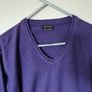 Massimo dutti v neck jumper cotton/cashmere Size xl ptp 24" in excellent condition Image 3