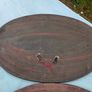 2 X Vintage Indian Rosewood Marquetry panels Image 3
