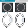 Lighting Kit: 48cm Outdoor 55W 5500K Dimmable LED Ring Light, Light Stand, Receiver for Smartphone, Youtube, TikTok, for Self Portrait Recording Image 6