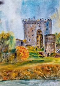 blarney castle watercolor