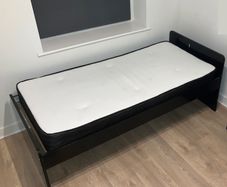 Single BED with orthopaedic mattress