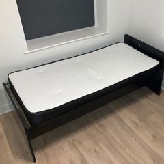 Single BED with orthopaedic mattress