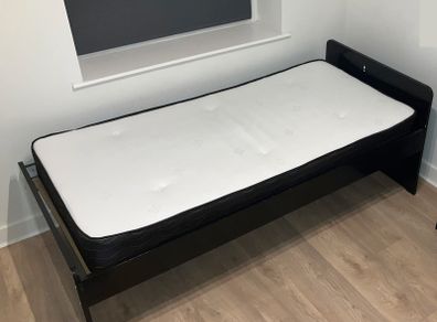 Single BED with orthopaedic mattress