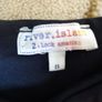 Ladies River Island mini one shoulder black dress Image 2