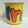 KAREN - a brightly coloured hand-painted & named mug Image 2