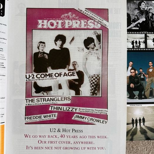 U2 Hot Press Magazines