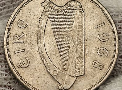 Ireland 1968 6d Sixpence Beautiful Uncirculated