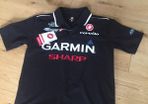 Garmin Sharp team issue polo shirt size M