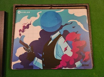Skypad aim lab limited edition glasspad