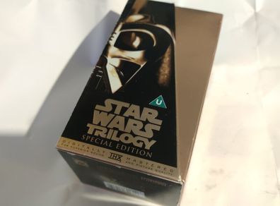 Star Wars Trilogy VHS Video Boxset 1997