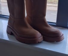 Woollie Brown Boots women size 5uk 38eu
