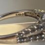 9ct white gold Cubic Zirconia ring Image 4